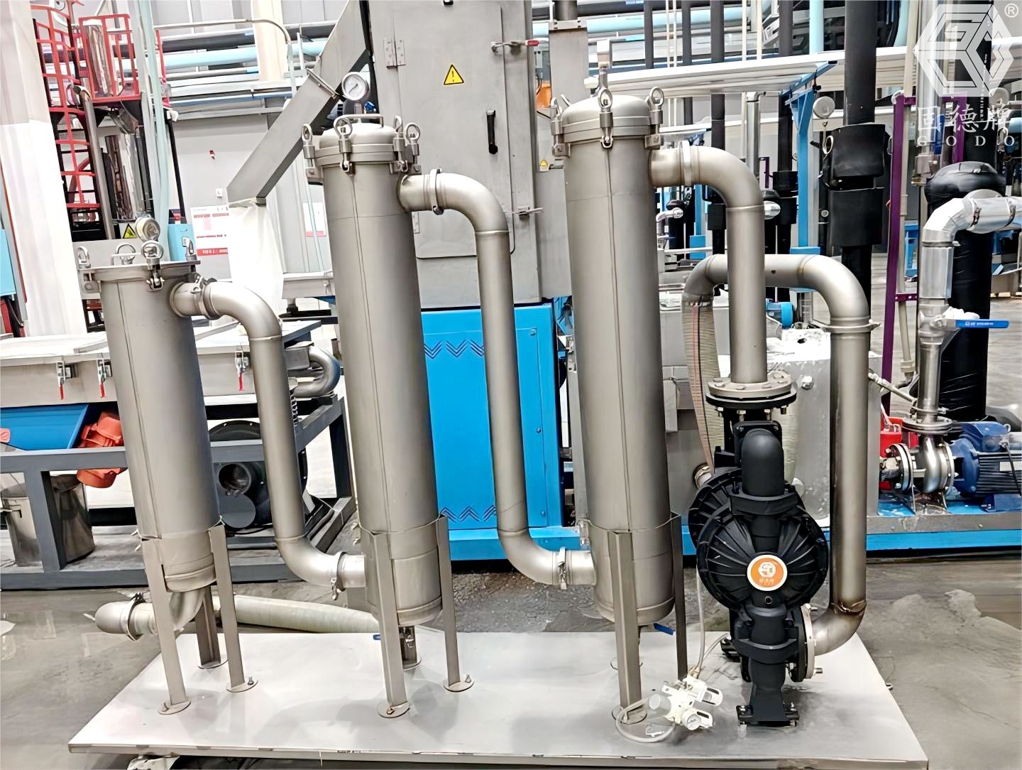 隔膜泵售后检修案例 || 关于气动三联件的使用须知